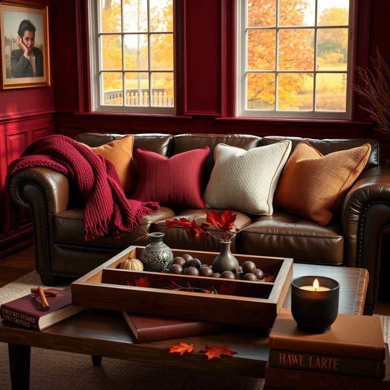 Rich Burgundy and Chocolate Brown: The Perfect Fall Color Pairing