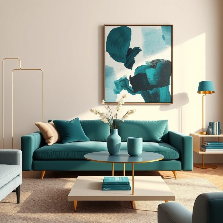 Teal Accent: How to Use This Bold Color Without Overpowering Your Space
