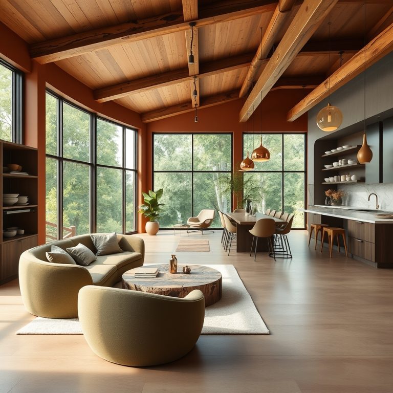 The Alchemy of Space: How Earthy Palettes and Curved Furniture Are Crafting the Home of Tomorrow