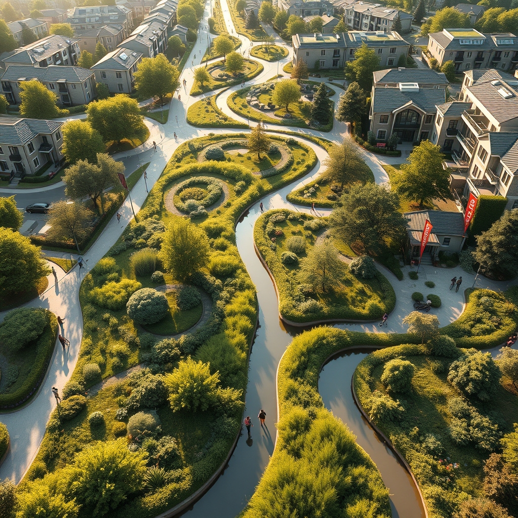 The Green Blueprint: How Linear Green Ribbons and Sustainable Drainage Corridors Are Revolutionizing Urban Design