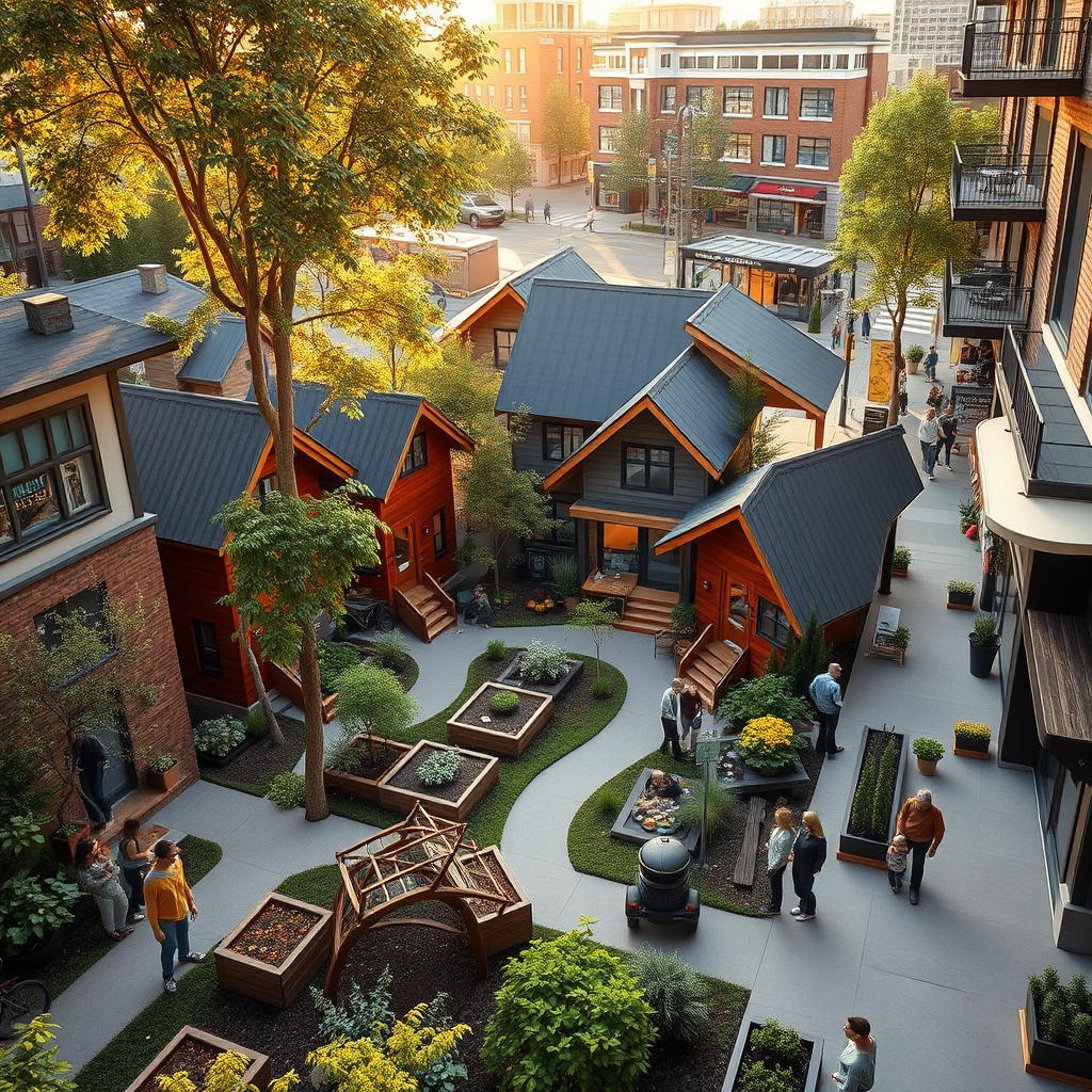 The Invisible Threads: How Pocket Neighborhoods and Mixed-Use Zoning Are Stitching Together Modern Communities