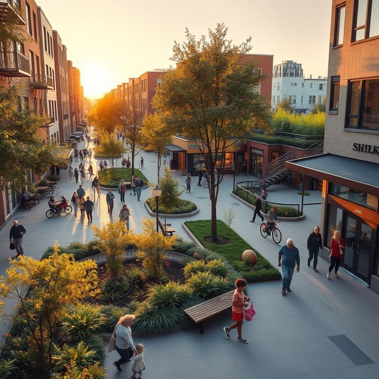 The Pulse of Proximity: How Walkable Streetscapes and Communal Spaces Are Redefining Urban Living