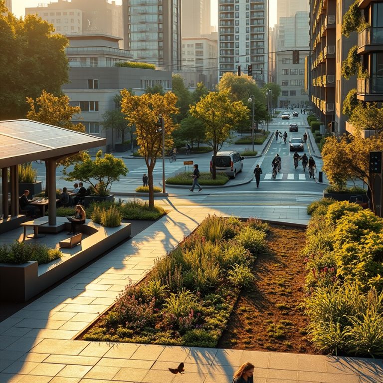The Unseen Layers of Sustainable Cities: How Permeable Pavement, Rain Gardens, and Decentralized Energy Are Crafting the Urban Tapestry of Tomorrow