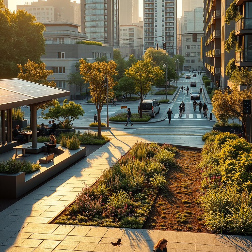 The Unseen Layers of Sustainable Cities: How Permeable Pavement, Rain Gardens, and Decentralized Energy Are Crafting the Urban Tapestry of Tomorrow