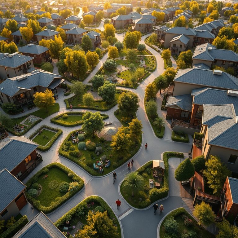 Weaving Nature and Neighborhoods: The Rise of Green-Integrated Housing Layouts