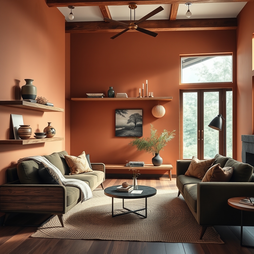 The Art of Modern Heritage: How Floating Shelves, Smart Thermostats, and Earthy Palettes Craft Effortless Elegance
