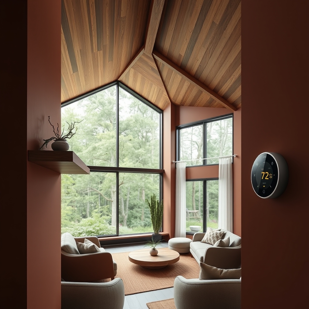 The Modern Home as a Living Organism: How Biophilic Design, Smart Thermostats, and Earthy Palettes Breathe Life into Spaces