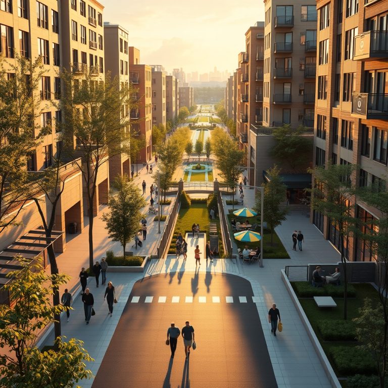 The Subtle Harmony of Urban Design: How Mixed-Use Zoning and Perimeter Block Variations Are Crafting Walkable, Human-Centric Neighborhoods