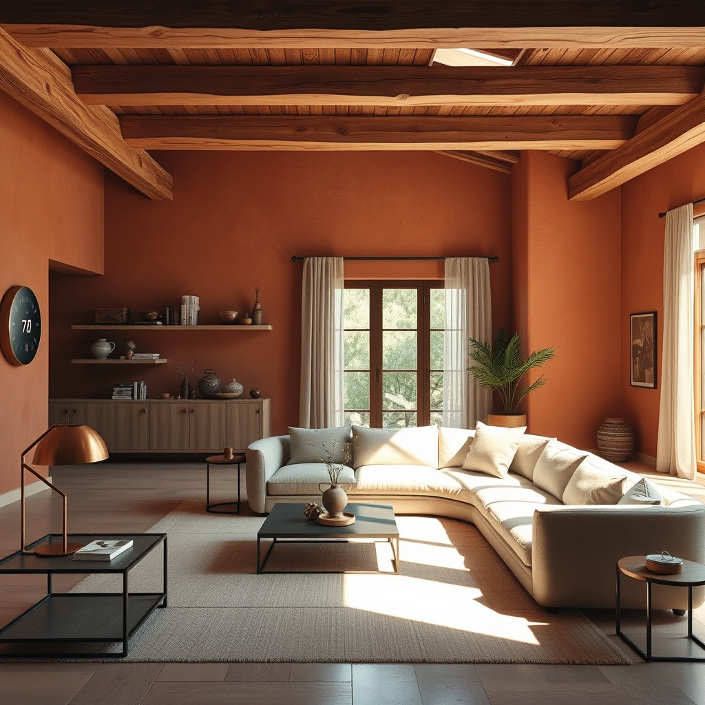 The Modern Home as a Sanctuary of Earthy Refinement: How Colour Drenching, Aged Metals, and Smart Innovation Craft a Home That Feels Alive