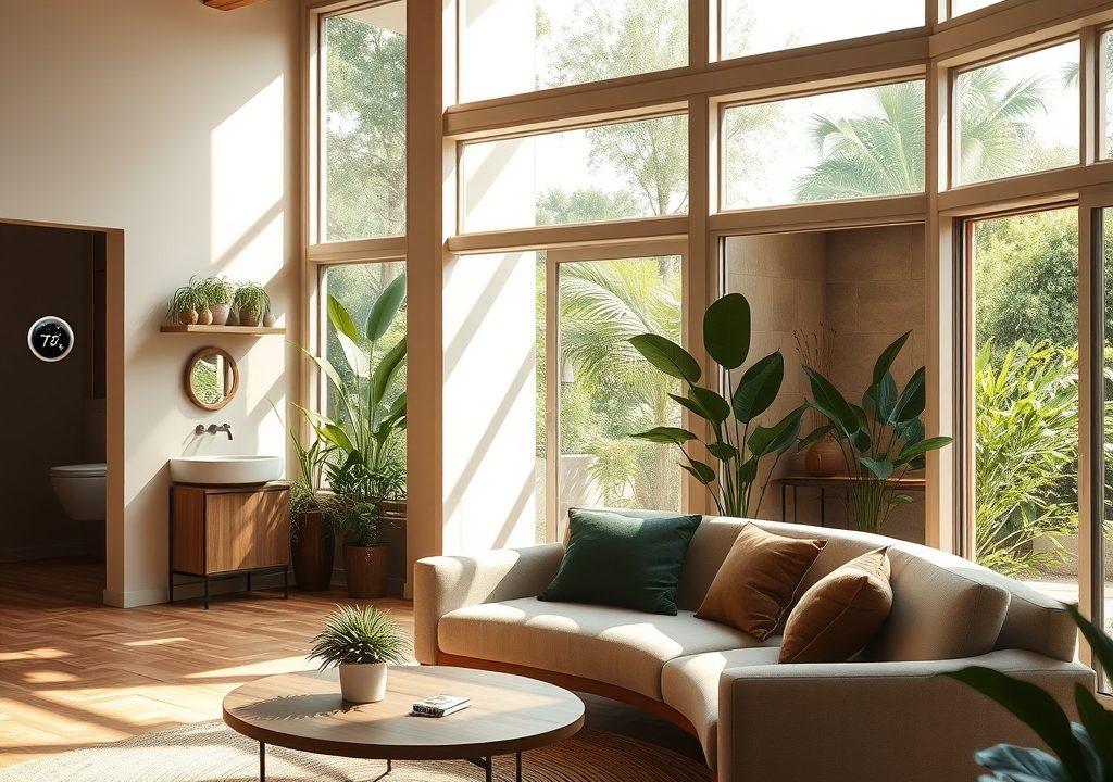 The Modern Home as a Sanctuary of Evolving Elegance: How Sustainable Materials, Smart Thermostats, and Biophilic Design Craft a Future of Mindful Living