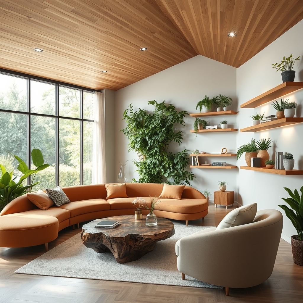 The Modern Home as a Sanctuary of Fluid Connection: How Biophilic Design, Curved Furniture, and Smart Zoning Craft Living Spaces That Breathe With You
