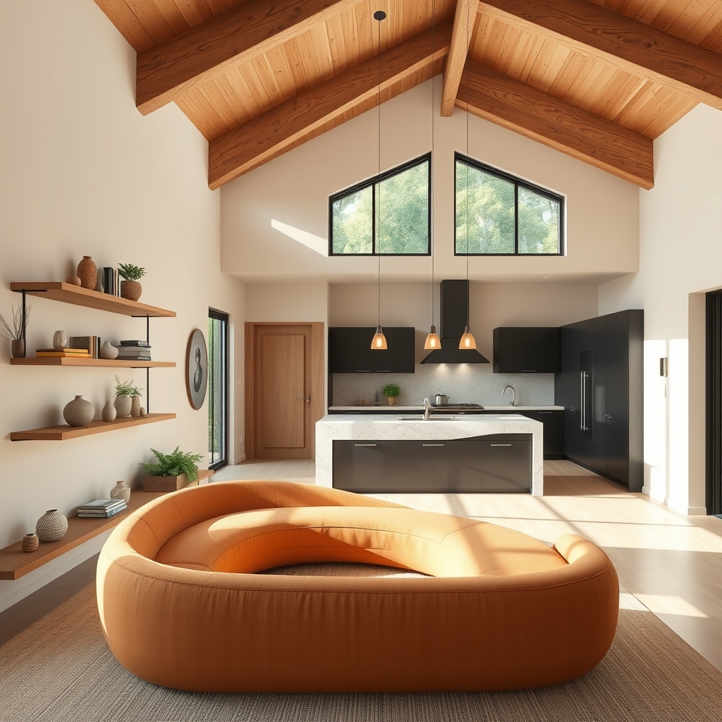 The Modern Home as a Sanctuary of Fluid Simplicity: How Warm Minimalism, Floating Shelves, and Smart Zoning Craft Effortless Living