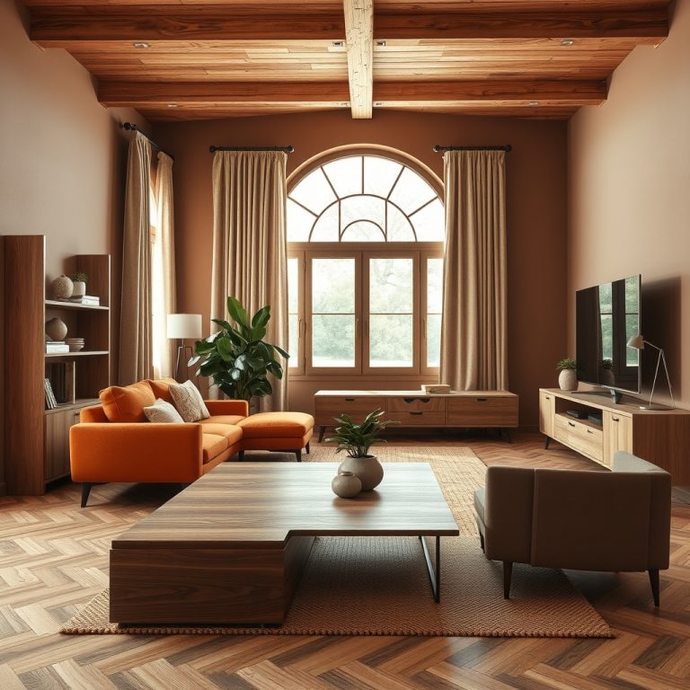 The Modern Home as a Sanctuary of Layered Warmth: How Mixed Wood Tones, Earthy Palettes, and Smart Innovation Craft Depth and Character