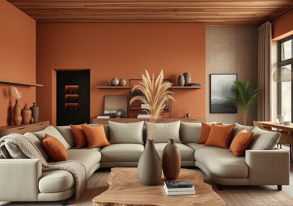 The Modern Home as a Sanctuary of Textured Harmony: How Earthy Palettes, Curved Furniture, and Smart Bidets Craft a Living Tapestry of Comfort and Innovation