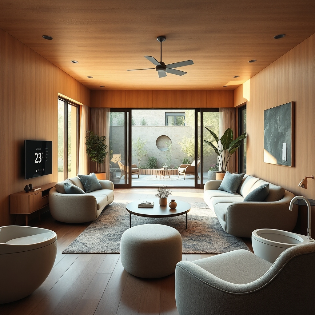 The Modern Home as a Sanctuary of Fluid Continuity: How Earthy Palettes, Curved Furniture, and Smart Innovation Craft a Living Space That Adapts and Endures