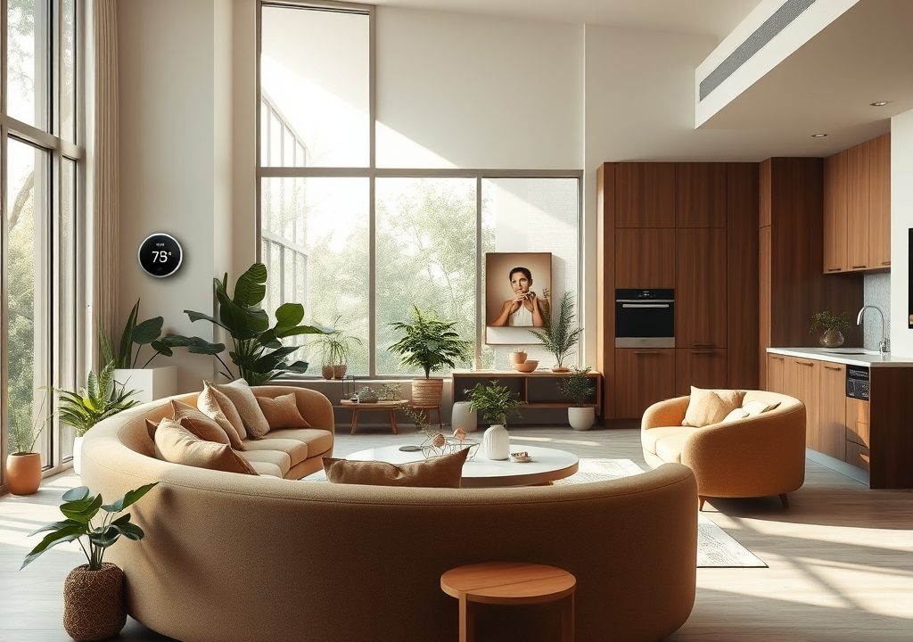 The Modern Home as a Sanctuary of Fluid Continuity: How Earthy Palettes, Curved Furniture, and Smart Innovation Craft a Living Space That Adapts and Endures