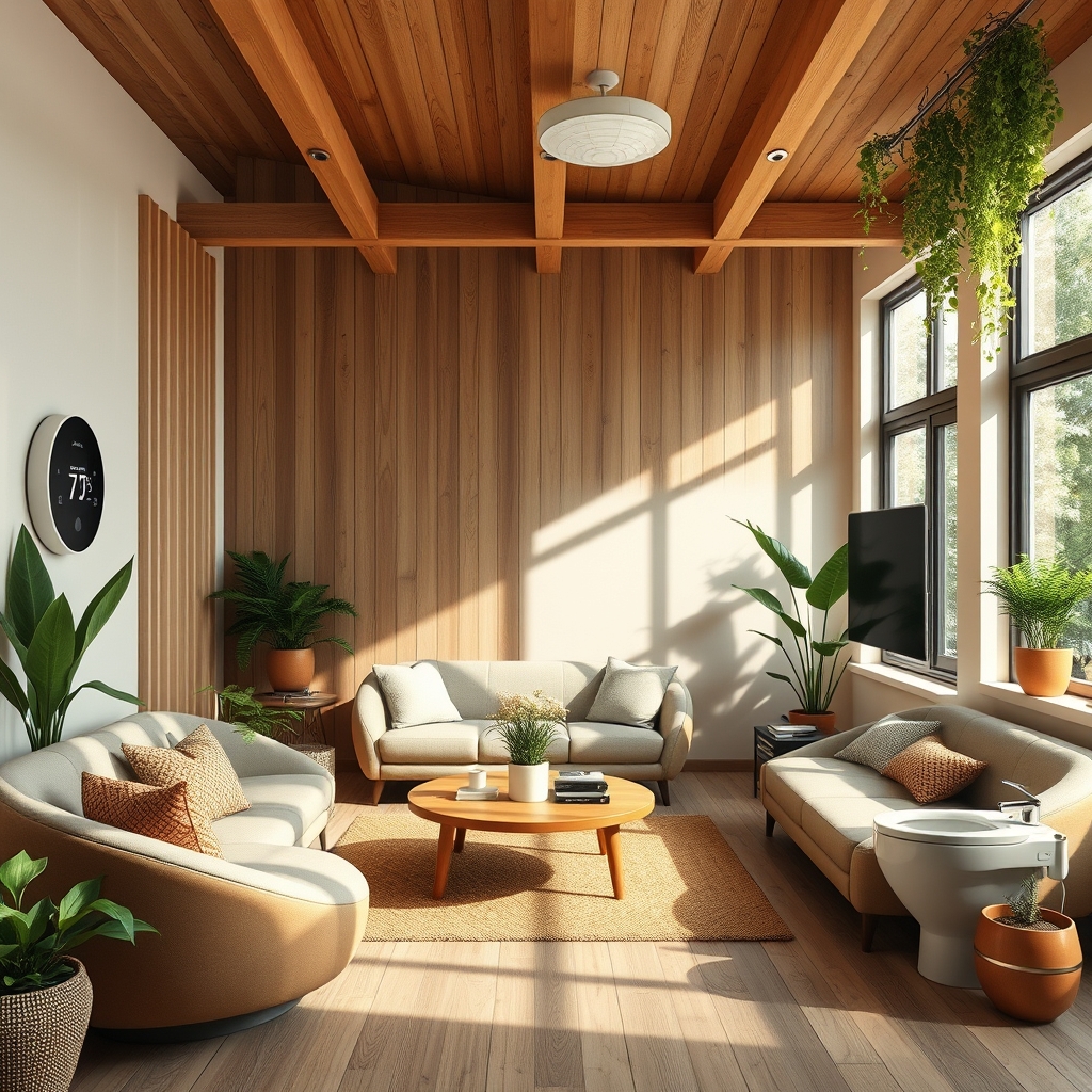 The Modern Home as a Sanctuary of Fluid Continuity: How Earthy Palettes, Curved Furniture, and Smart Innovation Craft a Living Space That Adapts and Endures
