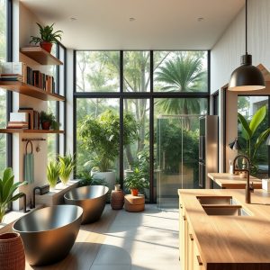 The Modern Home as a Sanctuary of Fluid Luxury: How Floating Shelves, Spa Bathrooms, and Outdoor Kitchens Craft a Seamless Living Experience