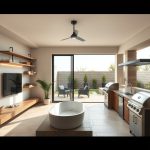 The Modern Home as a Sanctuary of Fluid Luxury: How Floating Shelves, Spa Bathrooms, and Outdoor Kitchens Craft a Seamless Living Experience