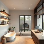 The Modern Home as a Sanctuary of Fluid Luxury: How Floating Shelves, Spa Bathrooms, and Outdoor Kitchens Craft a Seamless Living Experience