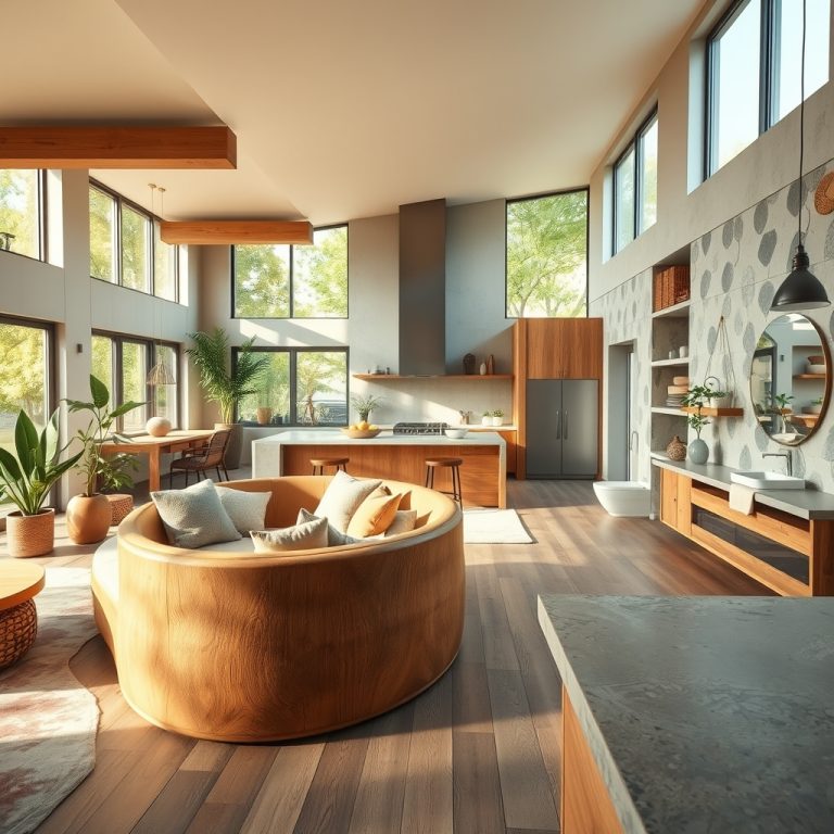 The Modern Home as a Sanctuary of Textured Evolution: How Sustainable Materials, Curved Furniture, and Smart Bidets Craft a Future of Fluid Living